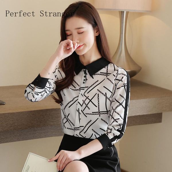 2020 autumnnew arrival turn down collar long sleeve printed women chiffon blouse high quality, White
2020 autumnnew arrival turn down collar long sleeve printed women chiffon blouse high quality, White