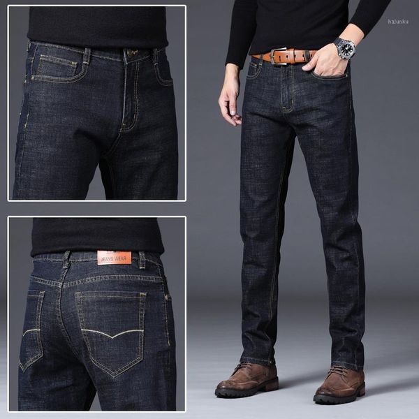 men's jeans 2021 men's brand fashion business casual stretch slim classic trousers denim pants male black blue 28-401
men's jeans 2021 men's brand fashion business casual stretch slim classic trousers denim pants male black blue 28-401