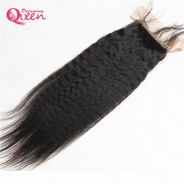 brazilian kinky straight silk base lace closure virgin human hair hidden knot natural hairline middle three part lace closure, Black
brazilian kinky straight silk base lace closure virgin human hair hidden knot natural hairline middle three part lace closure, Black