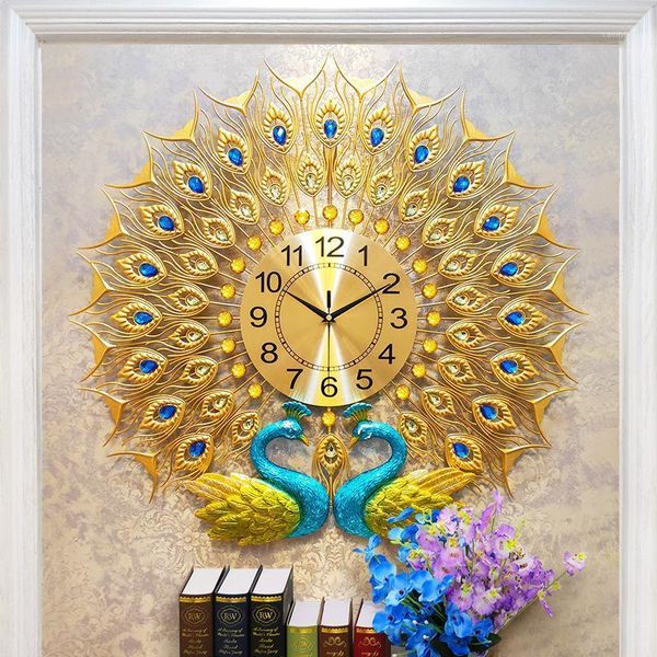 wall clocks 1314 peacock clock living room home fashion creative mute simple decorative european 3d1
wall clocks 1314 peacock clock living room home fashion creative mute simple decorative european 3d1