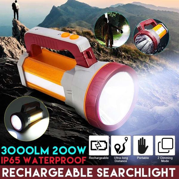 200w 5200mah camping lantern spotlight waterproof searchlight usb rechargeable work light portable torch
200w 5200mah camping lantern spotlight waterproof searchlight usb rechargeable work light portable torch