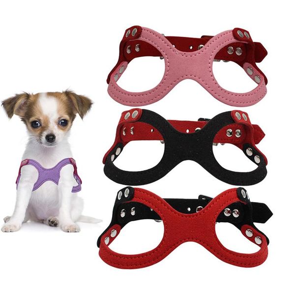 dog collars & leashes fashion 1pc adjustable puppy harness suede leather chest straps chihuahua teddy cat rope pet supplies
dog collars & leashes fashion 1pc adjustable puppy harness suede leather chest straps chihuahua teddy cat rope pet supplies