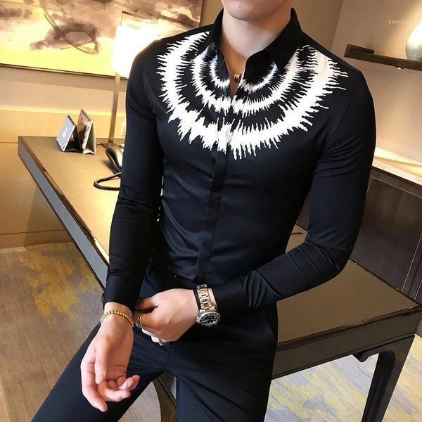 digital print men shirt fashion 2018 spring slim fit tuxedo shirts mens long sleeve night club casual work shirt men1, White;black
digital print men shirt fashion 2018 spring slim fit tuxedo shirts mens long sleeve night club casual work shirt men1, White;black