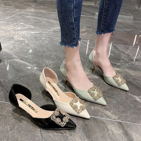 luxury women pumps high heels pointed toe slip-on wedding party brand fashion shoes for lady thin heels, Black
luxury women pumps high heels pointed toe slip-on wedding party brand fashion shoes for lady thin heels, Black