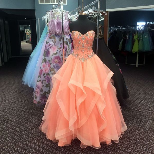 new long coral quinceanera dresses ball gown sequin beaded appliques sweet 16 dresses plus size formal evening prom party gowns qc1551, Blue;red
new long coral quinceanera dresses ball gown sequin beaded appliques sweet 16 dresses plus size formal evening prom party gowns qc1551, Blue;red