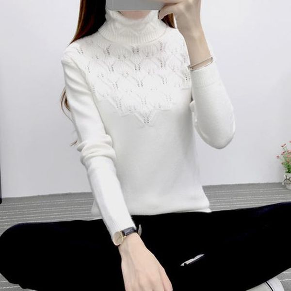 fashion 2020 autumn pullover women knitted sweater korean winter turtleneck elastic jumper ladies slim bottoming shirt q457 bbydnk, White;black
fashion 2020 autumn pullover women knitted sweater korean winter turtleneck elastic jumper ladies slim bottoming shirt q457 bbydnk, White;black