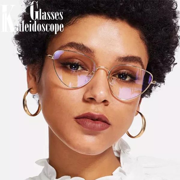 fashion sunglasses frames cat eye women men brand designer transparent sun glasses clear optical eyewear frame metal, Black
fashion sunglasses frames cat eye women men brand designer transparent sun glasses clear optical eyewear frame metal, Black