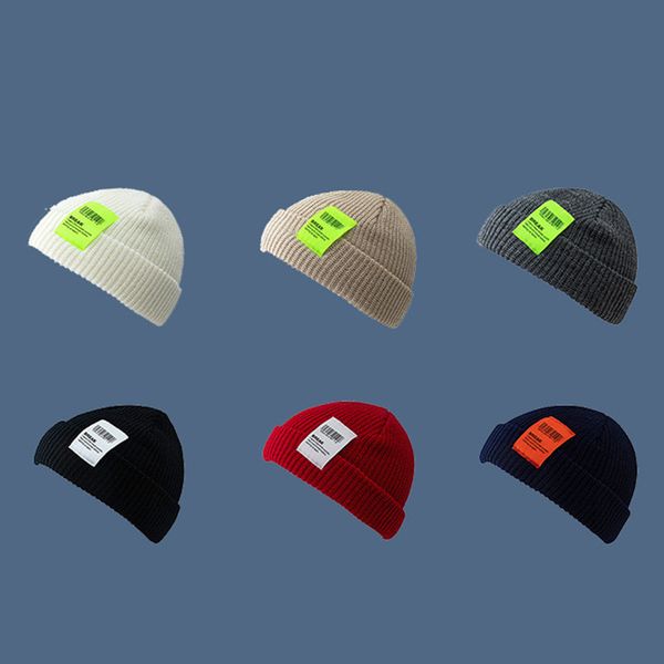 beanie/skull caps 2021 knitted hat women beanies lettered tag warm woolen cap men autumn winter lovers hami melo leather solid, Blue;gray
beanie/skull caps 2021 knitted hat women beanies lettered tag warm woolen cap men autumn winter lovers hami melo leather solid, Blue;gray