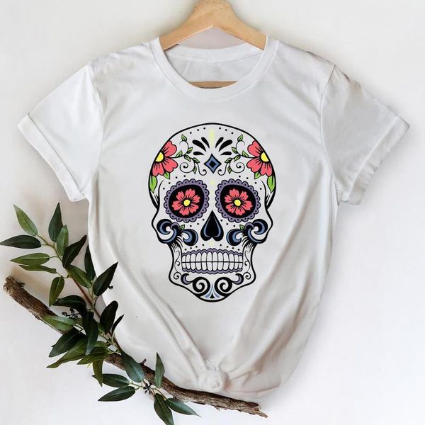 t-shirts women 2021 fashion skull flower kawaii fashion clothes printing graphic tshirt lady print female tee t-shirt, White
t-shirts women 2021 fashion skull flower kawaii fashion clothes printing graphic tshirt lady print female tee t-shirt, White
