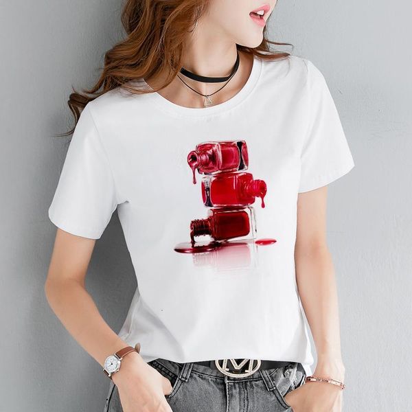 women t shirt 3d finger nail paint color graphic fashion cute printed female tshirt white 0-neck harajuku ladies clothes t-shirt
women t shirt 3d finger nail paint color graphic fashion cute printed female tshirt white 0-neck harajuku ladies clothes t-shirt