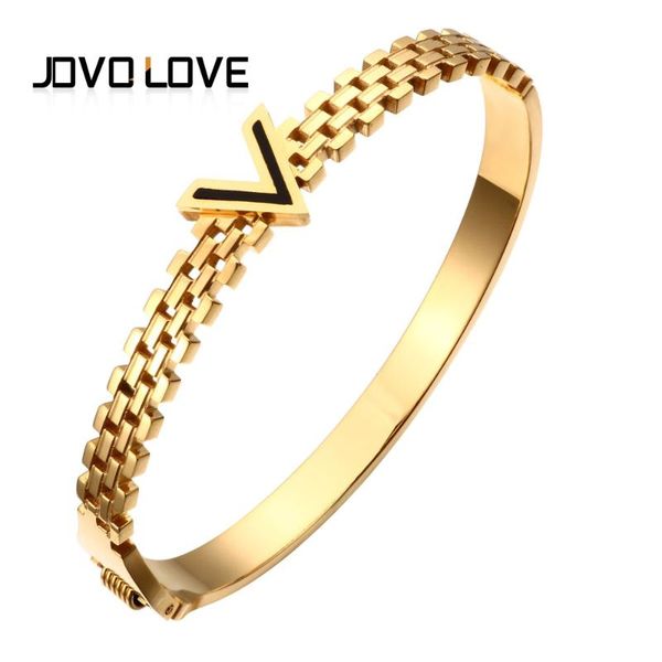 bangle charming letter v design stainless steel bracelets & bangles with 3colors rose gold/gold/silver choose for men women, Black
bangle charming letter v design stainless steel bracelets & bangles with 3colors rose gold/gold/silver choose for men women, Black