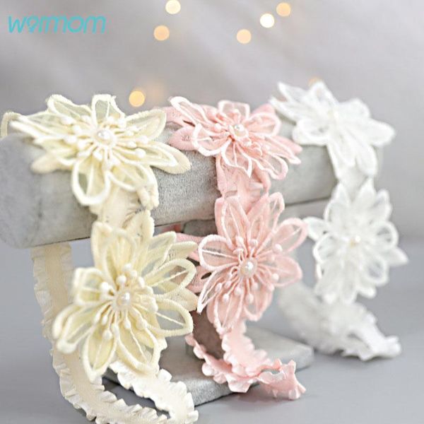 hair accessories warmom lace flower pearl baby girls headband headwear born infant princess elastic lovely headwrap kids band turban gift, Slivery;white
hair accessories warmom lace flower pearl baby girls headband headwear born infant princess elastic lovely headwrap kids band turban gift, Slivery;white