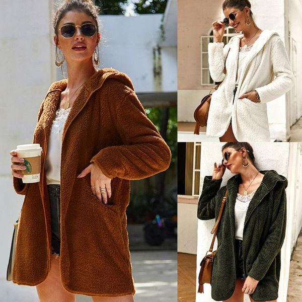 elegant faux fur coat women autumn winter warm soft zipper fur jacket female plush overcoat pocket casual teddy outwear1, Black
elegant faux fur coat women autumn winter warm soft zipper fur jacket female plush overcoat pocket casual teddy outwear1, Black