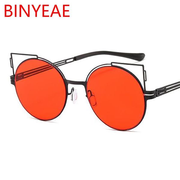 sunglasses fashion cat eye round women ocean gradient lens men sun glasses unique alloy frame eyewear luxury designer uv400, White;black
sunglasses fashion cat eye round women ocean gradient lens men sun glasses unique alloy frame eyewear luxury designer uv400, White;black
