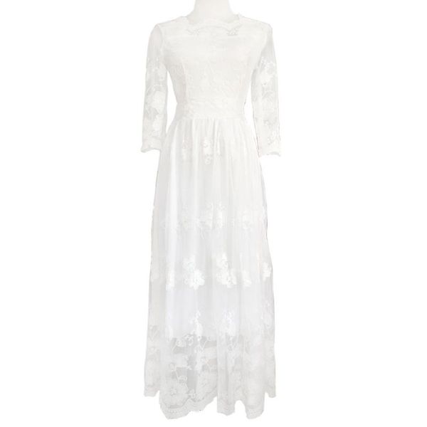 casual dresses perhaps u white lace slash neck solid 3/4 sleeve fit and flare maxi long dress pleat empire summer elegant d0459, Black;gray
casual dresses perhaps u white lace slash neck solid 3/4 sleeve fit and flare maxi long dress pleat empire summer elegant d0459, Black;gray