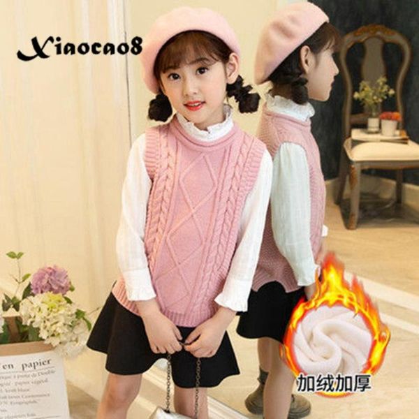 3-15years teen girls knitted sweaters vest solid o neck plush warm children's vest toddler baby girl winter fall clothes 12 14, Camo
3-15years teen girls knitted sweaters vest solid o neck plush warm children's vest toddler baby girl winter fall clothes 12 14, Camo