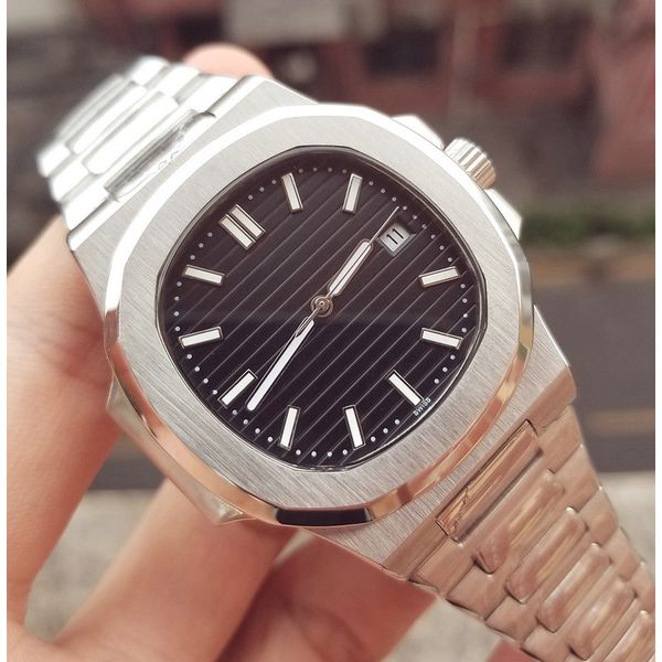 new sport watch men 2813 automatic movement watches silver black dial stainless mens luxury mechanical designer womens wristwatches, Slivery;brown
new sport watch men 2813 automatic movement watches silver black dial stainless mens luxury mechanical designer womens wristwatches, Slivery;brown