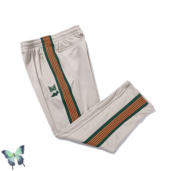 2021 new mesh lining butterfly embroidery sweatpants awge fashion zipper pocket trousers men women joint name pants 4584, Black
2021 new mesh lining butterfly embroidery sweatpants awge fashion zipper pocket trousers men women joint name pants 4584, Black