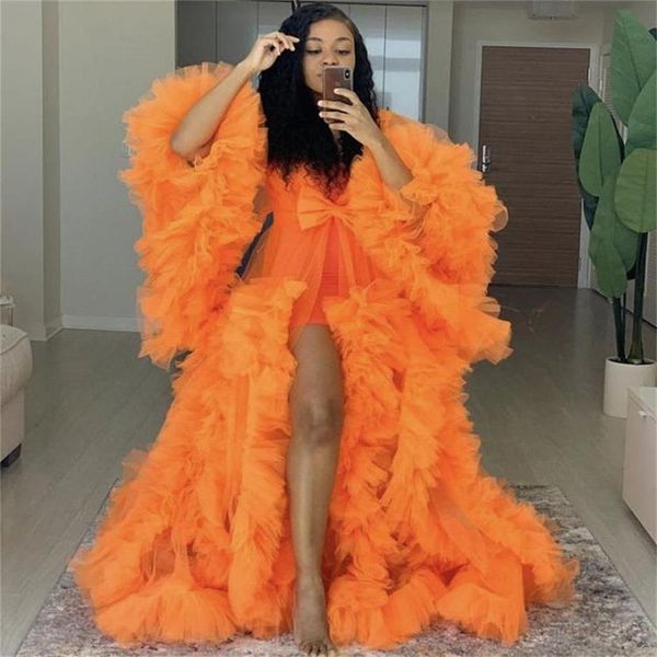 orange maternity nightgowns plus size luxury ruffles maternity pgraphy tulle gowns custom made bridal sleepwear bathrobe, White
orange maternity nightgowns plus size luxury ruffles maternity pgraphy tulle gowns custom made bridal sleepwear bathrobe, White