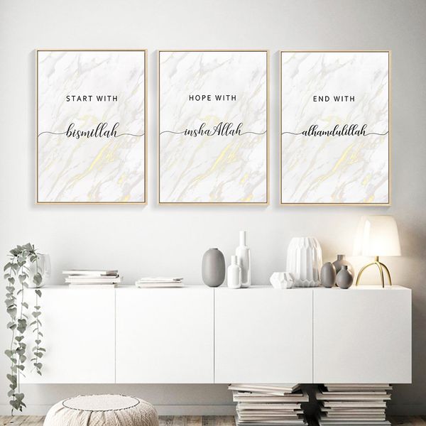 modern bismillah islamic arabic calligraphy gold marble canvas painting poster print wall art pictures living room home decor q1218
modern bismillah islamic arabic calligraphy gold marble canvas painting poster print wall art pictures living room home decor q1218