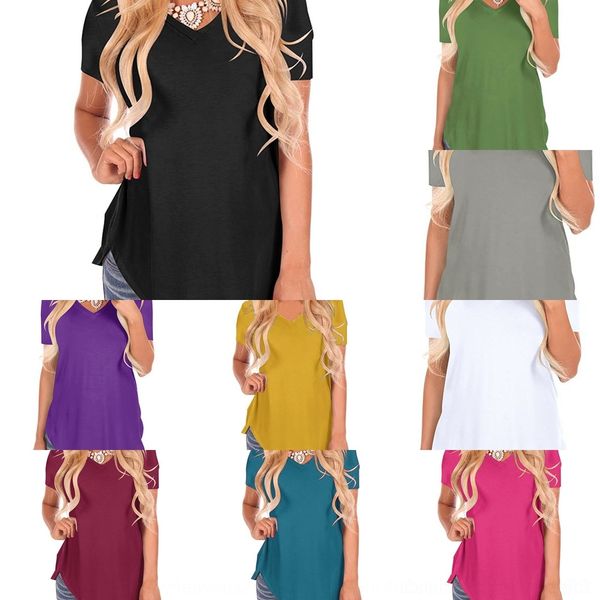 a4kny summer clothest-shirt clothingv-neck knitted loose color large size clothingv short sleeve women's clothing summer clothest-shirt, White
a4kny summer clothest-shirt clothingv-neck knitted loose color large size clothingv short sleeve women's clothing summer clothest-shirt, White