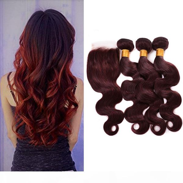brazilian burgundy human hair weave with lace closure 4x4 body wave 99j dark root wine red ombre lace closure with 3 bundles, Black;brown
brazilian burgundy human hair weave with lace closure 4x4 body wave 99j dark root wine red ombre lace closure with 3 bundles, Black;brown
