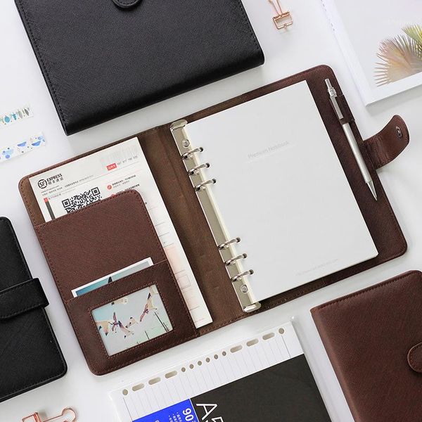 notepads deli portable notebook loose-leaf detachable buckle ring thickening a5 business stationery office a6 workbook1, Purple;pink
notepads deli portable notebook loose-leaf detachable buckle ring thickening a5 business stationery office a6 workbook1, Purple;pink