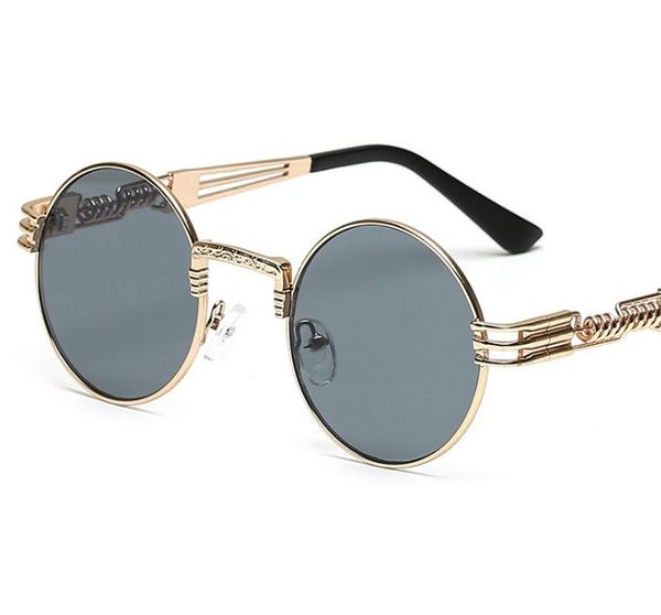 vidano optical round metal sunglasses steampunk men women fashion glasses retro vintage designer sunglasses, White;black
vidano optical round metal sunglasses steampunk men women fashion glasses retro vintage designer sunglasses, White;black
