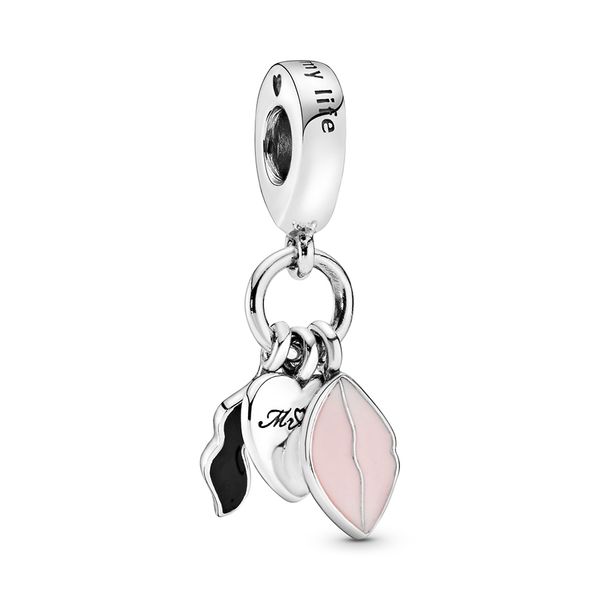 authentic 925 sterling silver moustache, heart & lips love couple dangle charms beads pendant fit pandora bracelets & for diy jewelry making, Black
authentic 925 sterling silver moustache, heart & lips love couple dangle charms beads pendant fit pandora bracelets & for diy jewelry making, Black
