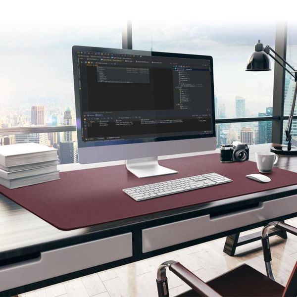 высокое качество большой коврик для мыши pu кожа gaming mousepad водонепроницаемый обрастания коврик для мыши стол
высокое качество большой коврик для мыши pu кожа gaming mousepad водонепроницаемый обрастания коврик для мыши стол