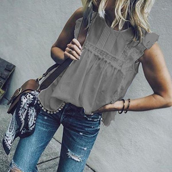 elegant summer tshirt women ruffle stand collar slim t-shirt lady casual lace sleeveless shirt ladies tee1, White
elegant summer tshirt women ruffle stand collar slim t-shirt lady casual lace sleeveless shirt ladies tee1, White