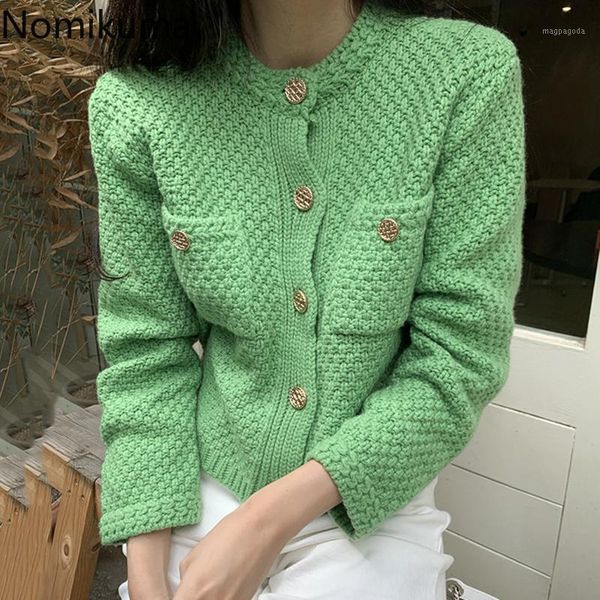 nomikuma korean vintage o-neck sweater coat single breasted long sleeve elegant knitted jacket 2020 autumn women cardigan 6c4201, White
nomikuma korean vintage o-neck sweater coat single breasted long sleeve elegant knitted jacket 2020 autumn women cardigan 6c4201, White