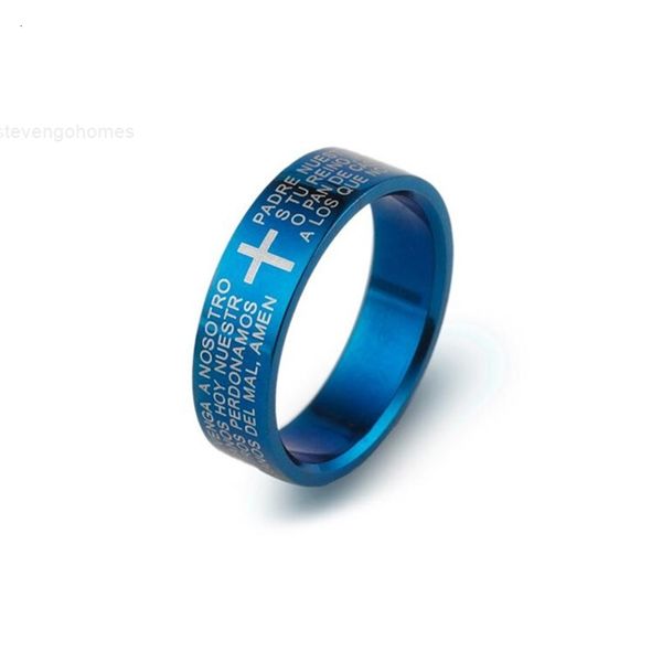 prayer cross jewelry stainless steel mens bible ring lovers rings, Silver
prayer cross jewelry stainless steel mens bible ring lovers rings, Silver