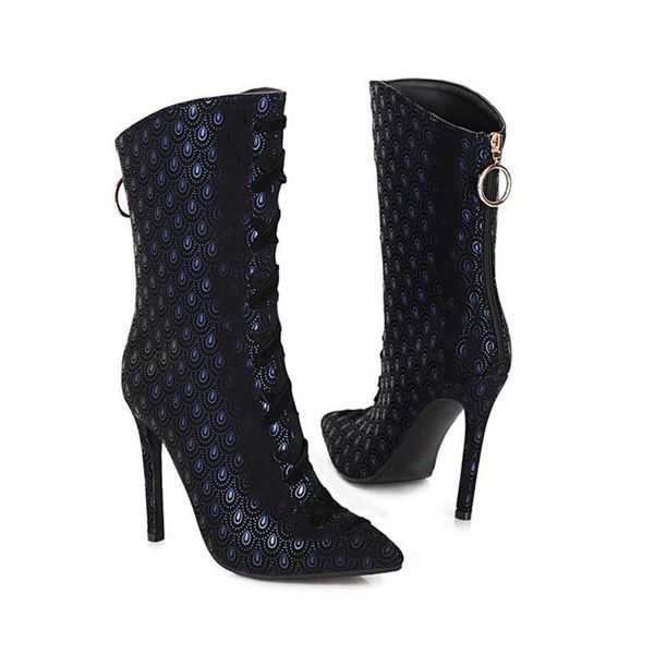 designer plus size 32-48 ankle boots zip high heels boots party botas for women shoes s998-15, Black
designer plus size 32-48 ankle boots zip high heels boots party botas for women shoes s998-15, Black