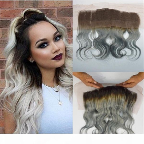 9a virgin malaysian silver grey ombre 13x4 lace frontal closure bleached knots body wave #1b grey dark roots two tone full lace frontals, Black;brown
9a virgin malaysian silver grey ombre 13x4 lace frontal closure bleached knots body wave #1b grey dark roots two tone full lace frontals, Black;brown
