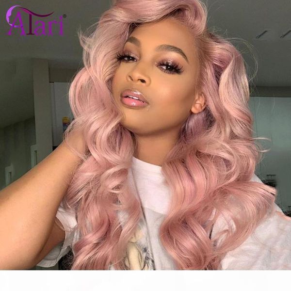 pink wig body wave lace front wig transparent peruvian wigs 100% virgin human hair wigs for black women 180 density lace, Black;brown
pink wig body wave lace front wig transparent peruvian wigs 100% virgin human hair wigs for black women 180 density lace, Black;brown