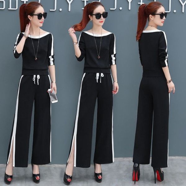 2020 spring new split wide leg korean style large size slimming loose suit pants suitwide leg pants suitcasual sports suit women's clot, Gray
2020 spring new split wide leg korean style large size slimming loose suit pants suitwide leg pants suitcasual sports suit women's clot, Gray