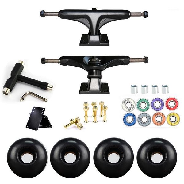 skateboard aluminum alloy bracket with wheels skateboard trucks four-wheel bearing rubber gasket parts mini cruiser1
skateboard aluminum alloy bracket with wheels skateboard trucks four-wheel bearing rubber gasket parts mini cruiser1