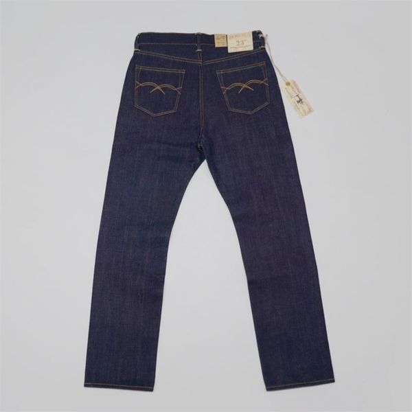 bob dong 23oz men's jeans red line selvage denim pants slim fit straight leg 201111, Blue
bob dong 23oz men's jeans red line selvage denim pants slim fit straight leg 201111, Blue