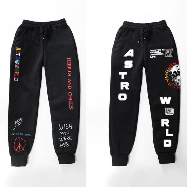 new travis scoastroworld tx sweatpants pants quality fleece letter printed women men jogging pants hip hop streetwear, Black
new travis scoastroworld tx sweatpants pants quality fleece letter printed women men jogging pants hip hop streetwear, Black