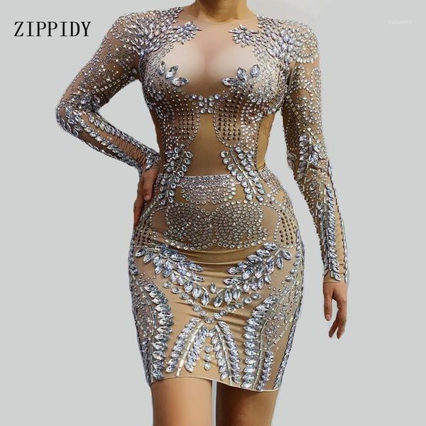new silver rhinestones spandex dress women's birthday celebrate crystals mini dress evening female singer show stretch1, Black;red
new silver rhinestones spandex dress women's birthday celebrate crystals mini dress evening female singer show stretch1, Black;red