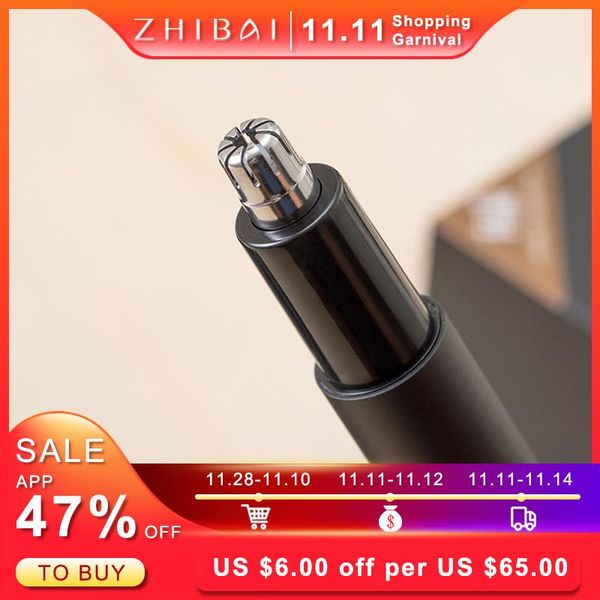 zhibai mini electric nose hair trimmers mensafe nasal hair shaving machine waterproof trimmer removal portable cleaner 
zhibai mini electric nose hair trimmers mensafe nasal hair shaving machine waterproof trimmer removal portable cleaner