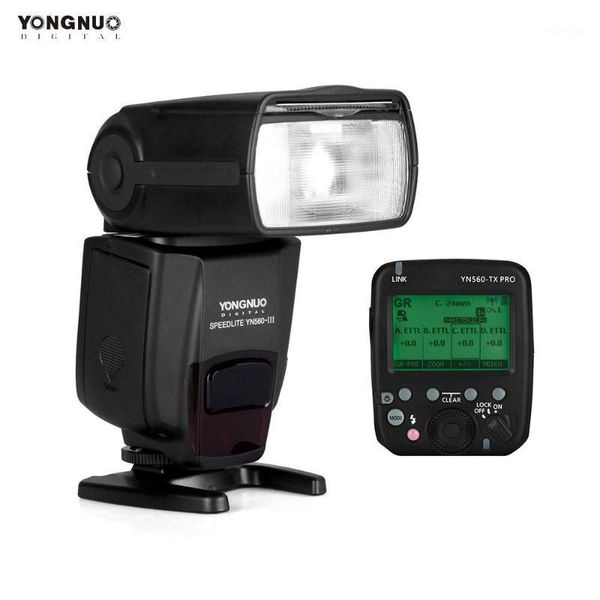 yongnuo yn560-iii flash speedlite yn560-tx pro 2.4g on-camera flash trigger wireless transmitter lcd for camera1
yongnuo yn560-iii flash speedlite yn560-tx pro 2.4g on-camera flash trigger wireless transmitter lcd for camera1