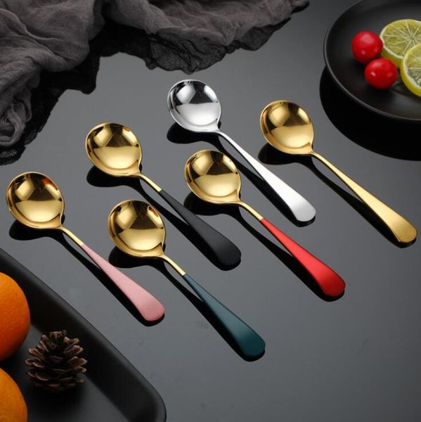 stainless steel spoons coffee sugar dessert fruit teaspoon titanium scoop cutlery tableware round tea soup scoops kitchen tools dhd1155
stainless steel spoons coffee sugar dessert fruit teaspoon titanium scoop cutlery tableware round tea soup scoops kitchen tools dhd1155