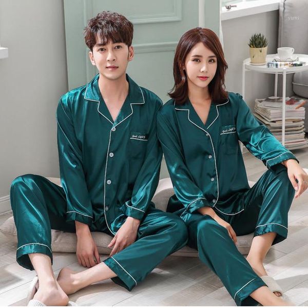 couples men&women satin pajamas set 2pcs shirt&pant home clothes lovers sleepwear intimate lingerie pyjamas suit l xl xxl 3xl1, Black;red
couples men&women satin pajamas set 2pcs shirt&pant home clothes lovers sleepwear intimate lingerie pyjamas suit l xl xxl 3xl1, Black;red