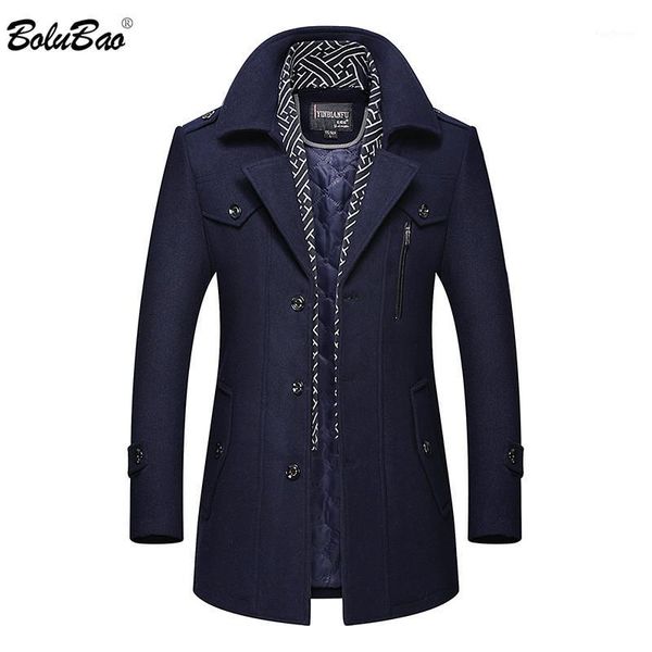 men's wool & blends bolubao winter brand men blend coats men's thick warm overcoat luxurious fashion coat male1, Black
men's wool & blends bolubao winter brand men blend coats men's thick warm overcoat luxurious fashion coat male1, Black