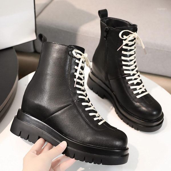 errfc new arrival women black fashion boots height increasing lace up laides trending leisure shoes for girls size 35-391
errfc new arrival women black fashion boots height increasing lace up laides trending leisure shoes for girls size 35-391