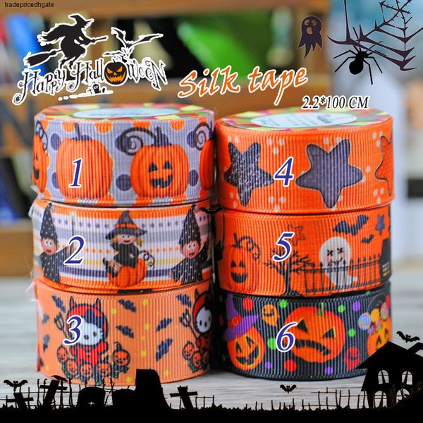 adhesive silk halloween tapes 2.2cm happy * 100cm tapes for packing decorate masking factory price(2
adhesive silk halloween tapes 2.2cm happy * 100cm tapes for packing decorate masking factory price(2