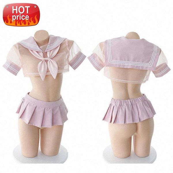 japanese anime school girl cosplay costume cute & pajamas sailor uniform dress mini skirt mesh perspective lingerie set #kl6x, Black;white
japanese anime school girl cosplay costume cute & pajamas sailor uniform dress mini skirt mesh perspective lingerie set #kl6x, Black;white