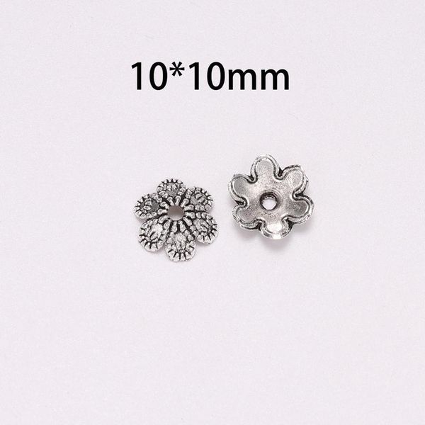 50pcs lot 10mm 6 petals flower loose sparer apart flower end bead caps for diy jewelry making findings earrings h bbyxwm, Silver
50pcs lot 10mm 6 petals flower loose sparer apart flower end bead caps for diy jewelry making findings earrings h bbyxwm, Silver